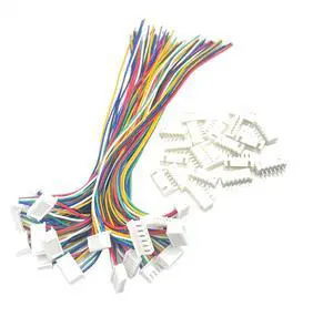 20 Pairs Mini Micro 6 Pin JST XH 2.54mm Cable Connector, JST XH 2.54mm Pitch 6 Pin Male Female Connector Plug with 26AWG 150mm Wires Cables, for LED Strips Lights, RC Toys, Batteries 20 Pairs Mini Micro 6 Pin JST XH 2.54mm Cable Connector, JST XH 2.54mm Pitch 6 Pin Male Female Connector Plug with 26AWG 150mm Wires Cables, for LED Strips Lights, RC Toys, Batteries