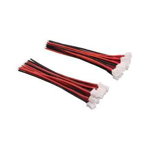 10pairs JST-XH 2.54mm 1S 2 Pin Balance Plug Lead Socket Male and Female Connector with 22awg 10cm Silicone Wire Cables 10pairs JST-XH 2.54mm 1S 2 Pin Balance Plug Lead Socket Male and Female Connector with 22awg 10cm Silicone Wire Cables