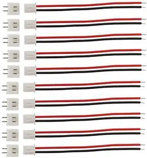 20 Sets Jst Xh 2.54 2 Pin Connector Plug Male with 200mm Wire & Female Connector 20 Sets Jst Xh 2.54 2 Pin Connector Plug Male with 200mm Wire & Female Connector
