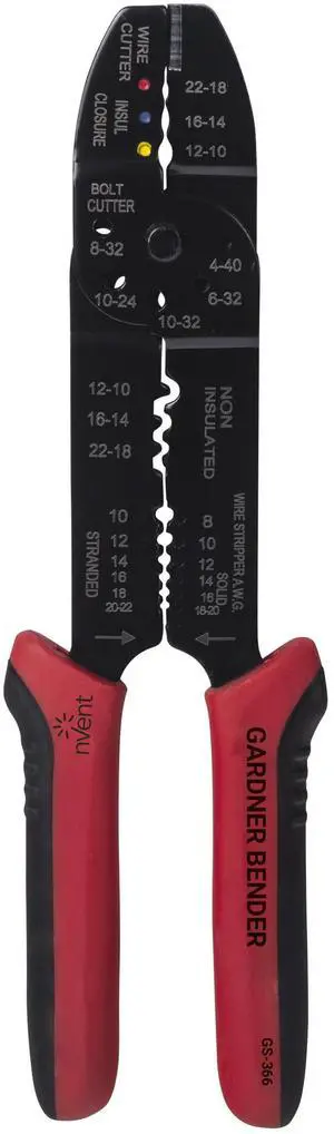 GS-366 Multi-Tool Electrical Crimper & Stripper GS-366 Multi-Tool Electrical Crimper & Stripper