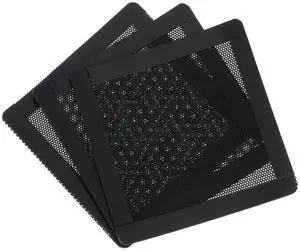 3PCS PC Dust Filter, 100x100mm Magnetic Frame PVC Computer Case Cooler Dustproof Mesh Cover Fan Grills for Computer Chassis Speakers, Black 3PCS PC Dust Filter, 100x100mm Magnetic Frame PVC Computer Case Cooler Dustproof Mesh Cover Fan Grills for Computer Chassis Speakers, Black