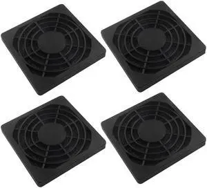 4 Pcs 60mm Dustproof Fan Filter, Black Square Plastic Cooling Fan Cover Dust Screen, Effective Mesh Design for PC Computer Case/Server Case 4 Pcs 60mm Dustproof Fan Filter, Black Square Plastic Cooling Fan Cover Dust Screen, Effective Mesh Design for PC Computer Case/Server Case
