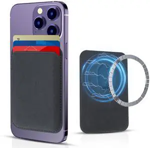 for Magsafe Wallet, RFID Blocking Magnet Phone Card Holder for Men and Women, Magnetic Wallet for iphone 17/16/15/14/13/12 Series, Slim, Navy Blue for Magsafe Wallet, RFID Blocking Magnet Phone Card Holder for Men and Women, Magnetic Wallet for iphone 17/16/15/14/13/12 Series, Slim, Navy Blue