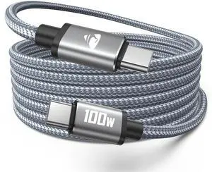 USB C to USB C Cable 100W Long USB C Cable 10FT Fast Charging Cord Type C Charger USBC to USBC Cable for Apple iPhone 17 16 15 Pro Max Plus,iPad Pro,MacBook Pro/Air,Samsung Galaxy S26 Ultra,CarPlay USB C to USB C Cable 100W Long USB C Cable 10FT Fast Charging Cord Type C Charger USBC to USBC Cable for Apple iPhone 17 16 15 Pro Max Plus,iPad Pro,MacBook Pro/Air,Samsung Galaxy S26 Ultra,CarPlay