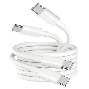 USB C to USB C Cable 100W 6FT 2-Pack, PD Fast Charging Type-C Cord for MacBook Pro/Air, iPad Pro, iPhone 15/16/17 Series, Samsung Galaxy, Laptop and More USB C to USB C Cable 100W 6FT 2-Pack, PD Fast Charging Type-C Cord for MacBook Pro/Air, iPad Pro, iPhone 15/16/17 Series, Samsung Galaxy, Laptop and More