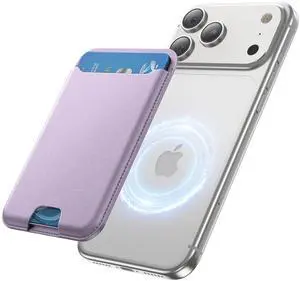 for MagSafe Wallet, 3 Cards Holder, Slim Magnetic Phone Wallet for iPhone 17/16/15/14/13/12 Pro Max Plus Air Series,RFID Blocking Vegan Leather,Purple for MagSafe Wallet, 3 Cards Holder, Slim Magnetic Phone Wallet for iPhone 17/16/15/14/13/12 Pro Max Plus Air Series,RFID Blocking Vegan Leather,Purple