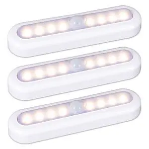 3 Pack 7 Motion Sensor Lights Indoor Battery Operated, Stick on LED Light for Closet, Stairs, Under Cabinet, Warm White 3 Pack 7 Motion Sensor Lights Indoor Battery Operated, Stick on LED Light for Closet, Stairs, Under Cabinet, Warm White