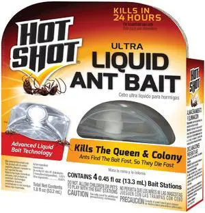 Ultra Liquid Ant Bait, Advanced Liquid Bait Technology Kills Common Household Ants Fast With No Drips Or Spills, 4 Count, Pack of 1 Ultra Liquid Ant Bait, Advanced Liquid Bait Technology Kills Common Household Ants Fast With No Drips Or Spills, 4 Count, Pack of 1