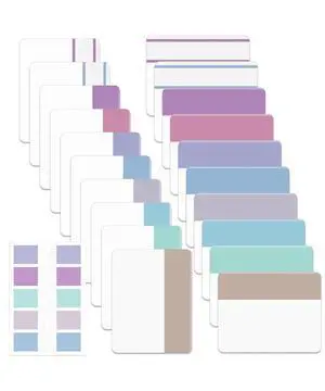 Sticky Index Tabs, 500 Pcs, 21 Sets, Morandi Sticky Index Tabs, 500 Pcs, 21 Sets, Morandi