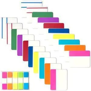 Sticky Index Tabs Book Page - 500Pcs 2 Inch Writable Colored Pages Markers, Repositionable File Tab Flags Labels Self Adhesive Reading Divider Sticker for Books, Binders, Notebook and Folders (21 Set) Sticky Index Tabs Book Page - 500Pcs 2 Inch Writable Colored Pages Markers, Repositionable File Tab Flags Labels Self Adhesive Reading Divider Sticker for Books, Binders, Notebook and Folders (21 Set)