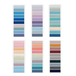 1200pcs Page Markers, Morandi Sticky Note Tabs Colored Translucent Writable and Repositionable Book Flags Tabs Strip Index Page Tabs 1200pcs Page Markers, Morandi Sticky Note Tabs Colored Translucent Writable and Repositionable Book Flags Tabs Strip Index Page Tabs