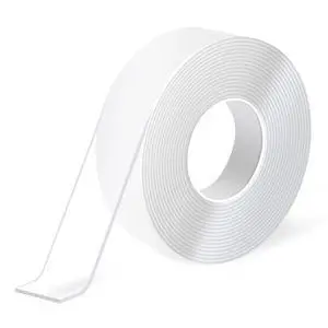Double-Sided Tape (10FT), Removable, Traceless, Washable, Reusable - Multipurpose Tape as Seen on TV Double-Sided Tape (10FT), Removable, Traceless, Washable, Reusable - Multipurpose Tape as Seen on TV