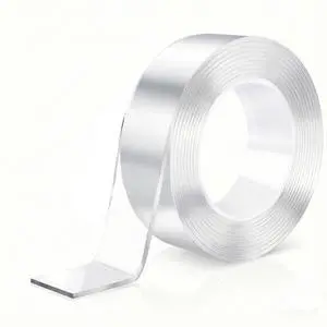 Heavy Duty Double Sided Tape,10 Ft Strong Mounting Tape, Removable & Reusable Adhesive for Wall, Home, Office, Carpet - Clear (1) Heavy Duty Double Sided Tape,10 Ft Strong Mounting Tape, Removable & Reusable Adhesive for Wall, Home, Office, Carpet - Clear (1)