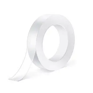 2PCS Heavy Duty Double-Sided Tape (10FT Long), Removable Adhesive Gel Tape, Clear Invisible Mounting Strips for Home and Office Use 2PCS Heavy Duty Double-Sided Tape (10FT Long), Removable Adhesive Gel Tape, Clear Invisible Mounting Strips for Home and Office Use