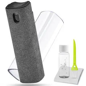 Screen Cleaner Touchscreen Mist Spray, Cleaning Kit for Electronic Smart Phone TV, Laptop, Tablet, PC, Computer Monitor LCD Flat Screens, Eyeglasses, Compatible with iPhone iPad MacBook Pro Screen Cleaner Touchscreen Mist Spray, Cleaning Kit for Electronic Smart Phone TV, Laptop, Tablet, PC, Computer Monitor LCD Flat Screens, Eyeglasses, Compatible with iPhone iPad MacBook Pro