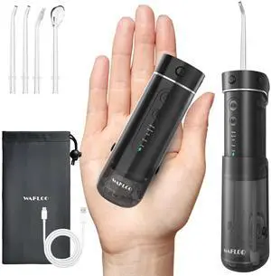 Water Flosser Travel Mini Cordless Portable: 5 Modes Water Dental Floss with Telescopic Water Tank, 4 Tips, IPX7 Waterproof Oral Irrigator for Teeth Cleaning, Orthodontic, Braces Dental Care Water Flosser Travel Mini Cordless Portable: 5 Modes Water Dental Floss with Telescopic Water Tank, 4 Tips, IPX7 Waterproof Oral Irrigator for Teeth Cleaning, Orthodontic, Braces Dental Care