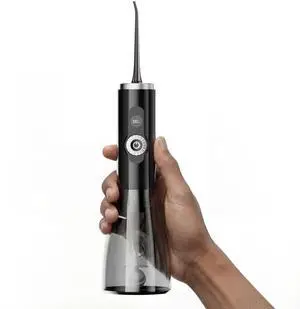 Water Flosser Teeth Picks, 100 Power Levels (150-PSI Variable Pressure) Cordless Floss for Tooth Cleaning and Flossing, 300ml Capacity Electric Floss Oral Irrigator for Adults Black Water Flosser Teeth Picks, 100 Power Levels (150-PSI Variable Pressure) Cordless Floss for Tooth Cleaning and Flossing, 300ml Capacity Electric Floss Oral Irrigator for Adults Black