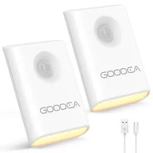Rechargeable Battery Night Light with Motion Sensor, Wireless, Magnetic & Dimmable Stair Light, Portable Mini 3000K Warm White Stick-on Indoor Night Light for Bathroom, Hallway, Toilet, Bedroom, Stair Rechargeable Battery Night Light with Motion Sensor, Wireless, Magnetic & Dimmable Stair Light, Portable Mini 3000K Warm White Stick-on Indoor Night Light for Bathroom, Hallway, Toilet, Bedroom, Stair