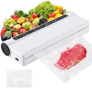 Vacuum Sealer Machine, 75KPA Strong Suction for Home Kitchen Use Vacuum Sealer Machine, 75KPA Strong Suction for Home Kitchen Use