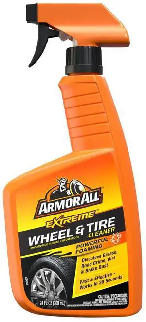 Extreme Wheel and Tire Cleaner , Car Wheel Cleaner Spray, 24 Fl Oz Extreme Wheel and Tire Cleaner , Car Wheel Cleaner Spray, 24 Fl Oz