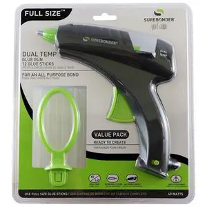 DT-270FKIT Full Size Dual Temperature Glue Gun with 12-4-Inch Standard All Purpose Glue Sticks DT-270FKIT Full Size Dual Temperature Glue Gun with 12-4-Inch Standard All Purpose Glue Sticks