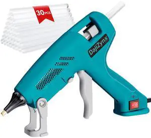 100W Hot Glue Gun Kit with 30 Glue Sticks - Heavy Duty Fast Heating Glue Gun for DIY Crafts, Home Repairs, Woodworking, and Arts - Professional-Grade Tool for Crafters, Artists, and DIYers 100W Hot Glue Gun Kit with 30 Glue Sticks - Heavy Duty Fast Heating Glue Gun for DIY Crafts, Home Repairs, Woodworking, and Arts - Professional-Grade Tool for Crafters, Artists, and DIYers