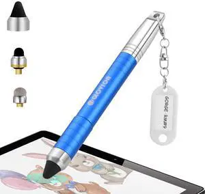 Stylus Pen for iPhone, Capacitive Stylus Pencil with Magnetic Cap 2 in 1 Kids Touch Screens Stylist Pens Compatible with Kindle Fire Android Kids Edition Tablet Ipad - Blue Stylus Pen for iPhone, Capacitive Stylus Pencil with Magnetic Cap 2 in 1 Kids Touch Screens Stylist Pens Compatible with Kindle Fire Android Kids Edition Tablet Ipad - Blue