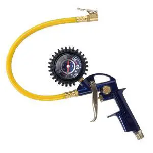 Tire Inflator, 3-in-1 Inflation Gun, with Gun, Locking Chuck and 2-inch Gauge, ¼ NPT and Flexible Hose ( MP600000AV), 3-in-1 Tire Inflator w/Gauge Tire Inflator, 3-in-1 Inflation Gun, with Gun, Locking Chuck and 2-inch Gauge, ¼ NPT and Flexible Hose ( MP600000AV), 3-in-1 Tire Inflator w/Gauge