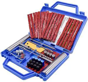 Tire Repair Tools, 58 Pieces Heavy Duty Tire Plug Kit Tire Repair Tools, 58 Pieces Heavy Duty Tire Plug Kit