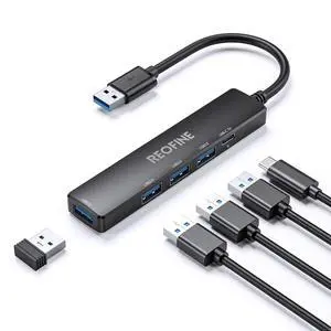 5-Port Powred USB 3.0 Hub,USB Hub Splitter,Portable USB Adapter Mini Multiport Expander for Desktop, Laptop, Gamepad,U Disk, Printer, Mouse, Keyboards 5-Port Powred USB 3.0 Hub,USB Hub Splitter,Portable USB Adapter Mini Multiport Expander for Desktop, Laptop, Gamepad,U Disk, Printer, Mouse, Keyboards