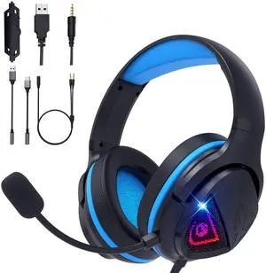 H20 Stereo Gaming Headset with Adapter Kit-Includes 3.5mm,USB-C,USB-A,PC Splitter,for PC, PS5, PS4,Xbox, Switch,X|S,Over-Ear Noise Cancelling Wired Headphones with Microphone for phone,Laptop H20 Stereo Gaming Headset with Adapter Kit-Includes 3.5mm,USB-C,USB-A,PC Splitter,for PC, PS5, PS4,Xbox, Switch,X|S,Over-Ear Noise Cancelling Wired Headphones with Microphone for phone,Laptop