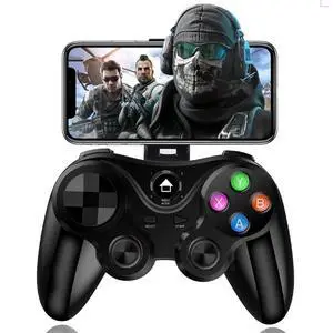 Wireless Game Controller for iOS & Android, Bluetooth Gamepad Joystick with Phone Holder for iPhone 15/14/13/12, Samsung Galaxy S22/S21/S20, One Plus, TCL, Call of Duty, Apex Legends,Direct Play Wireless Game Controller for iOS & Android, Bluetooth Gamepad Joystick with Phone Holder for iPhone 15/14/13/12, Samsung Galaxy S22/S21/S20, One Plus, TCL, Call of Duty, Apex Legends,Direct Play