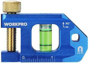Conduit Bending Level, Small Torpedo Magnetic Level, Bubble Vial for 90° Measurement, Aluminum Alloy Construction, 2.5-inch, Cobalt Blue Conduit Bending Level, Small Torpedo Magnetic Level, Bubble Vial for 90° Measurement, Aluminum Alloy Construction, 2.5-inch, Cobalt Blue