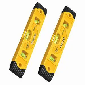 2pcs Magnetic Torpedo Level, 9-Inch Shockproof Toolbox Level with 3 Bubble Spirit Level 45 90 180 Degree 2pcs Magnetic Torpedo Level, 9-Inch Shockproof Toolbox Level with 3 Bubble Spirit Level 45 90 180 Degree