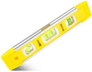 9 Inch Magnetic Torpedo Level, Magnetic Box Level 45°/90°/180° Bubbles, Small Level Tool for Measuring 9 Inch Magnetic Torpedo Level, Magnetic Box Level 45°/90°/180° Bubbles, Small Level Tool for Measuring