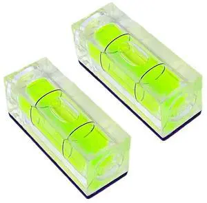 2Pcs Bubble Spirit Level with Magnetic Base 15x15x40mm Single Line Small Square Bubble Levels Measuring Layout Tools Levels 2Pcs Bubble Spirit Level with Magnetic Base 15x15x40mm Single Line Small Square Bubble Levels Measuring Layout Tools Levels