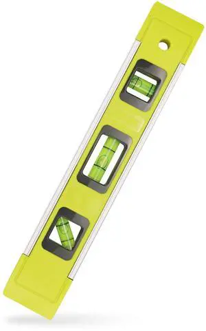 Level & Tool Magnetic Aluminum Reinforced Torpedo Level, 9", Green (1PCS) Level & Tool Magnetic Aluminum Reinforced Torpedo Level, 9", Green (1PCS)