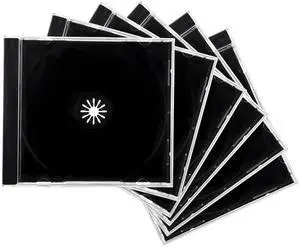 6 PCS Standard Single Clear CD Jewel Case, 10 mm Plastic Single DVD Disc Storage Box with Assembled Tray, Standard CD Cover Protection Replacement for Most Vehicles (Black) 6 PCS Standard Single Clear CD Jewel Case, 10 mm Plastic Single DVD Disc Storage Box with Assembled Tray, Standard CD Cover Protection Replacement for Most Vehicles (Black)