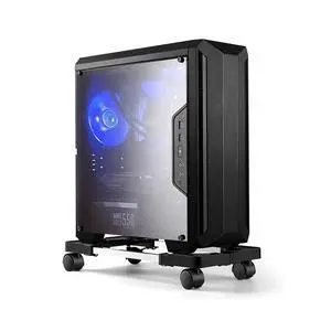 Computer Tower Stand,Hmseng Adjustable Mobile CPU Stand with 4 Rolling Caster Wheels, PC Tower Stand Fits Most PC Under Desk-Black Computer Tower Stand,Hmseng Adjustable Mobile CPU Stand with 4 Rolling Caster Wheels, PC Tower Stand Fits Most PC Under Desk-Black