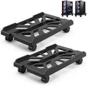 Adjustable Mobile PC Tower Stand, Under Desk Computer Tower Stand 4 Rolling Caster Wheels, Heavy-Duty PC Stands for Carpet, Ventilated CPU Holder for Most Gaming PCand Office Desks Adjustable Mobile PC Tower Stand, Under Desk Computer Tower Stand 4 Rolling Caster Wheels, Heavy-Duty PC Stands for Carpet, Ventilated CPU Holder for Most Gaming PCand Office Desks