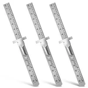 3 PCS Machinist Ruler, 6 Inch 15 Cm Pocket Ruler Flexible Precision Stainless Steel Ruler with Detachable Clips Imperial & Metric Graduations Steel Ruler Slide Rule for Engineering, School, Office 3 PCS Machinist Ruler, 6 Inch 15 Cm Pocket Ruler Flexible Precision Stainless Steel Ruler with Detachable Clips Imperial & Metric Graduations Steel Ruler Slide Rule for Engineering, School, Office