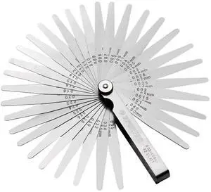Feeler Gauges 0.001-0.04" (0.03-1.00mm) 32 Blades Feeler Gauges 0.001-0.04" (0.03-1.00mm) 32 Blades