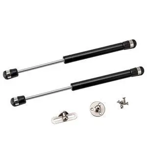 2 Pack Extended 10 inch Gas Prop Force 50N/11LB Gas Struts Black Gas Springs/Window Lift and Lid Support/Gas Shocks for RV Bed Platform/Floor Hatch/Outdoor Bench/Cabinet/Tool Box/Truck Canopy 2 Pack Extended 10 inch Gas Prop Force 50N/11LB Gas Struts Black Gas Springs/Window Lift and Lid Support/Gas Shocks for RV Bed Platform/Floor Hatch/Outdoor Bench/Cabinet/Tool Box/Truck Canopy