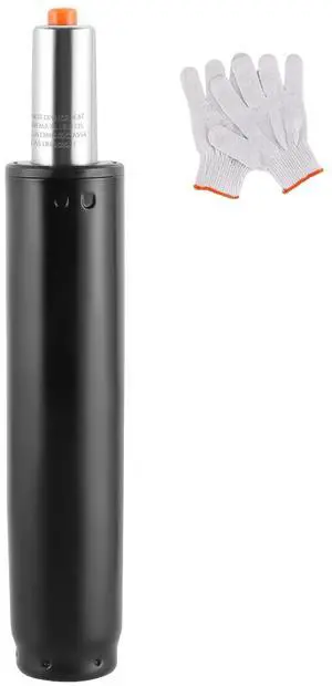 Gas Lift Cylinder Replacement for Office Chairs | 5 inch Long Extension Stroke Adjust Universal Size Lift Cylinder Compatible with Most Standard Office Seating Black Gas Lift Cylinder Replacement for Office Chairs | 5 inch Long Extension Stroke Adjust Universal Size Lift Cylinder Compatible with Most Standard Office Seating Black