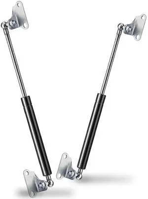 15 Inch 67lb/300N Gas Strut Shock Spring Lift Support for RV Camper Bed Storage Cover Tool Box Door Basement Lid Replacement Parts, Set of 2 15 Inch 67lb/300N Gas Strut Shock Spring Lift Support for RV Camper Bed Storage Cover Tool Box Door Basement Lid Replacement Parts, Set of 2