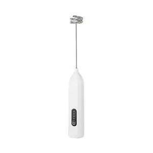Electric Milk and Coffee Frother, 9" Portable and Rechargeable Handheld Mixer with 3 Speed Settings Electric Milk and Coffee Frother, 9" Portable and Rechargeable Handheld Mixer with 3 Speed Settings