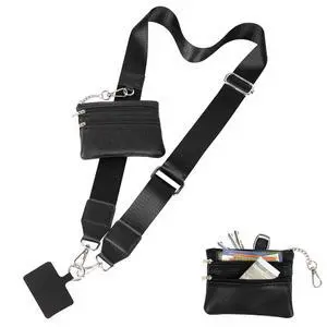 Phone Lanyard Crossbody with Detachable Wallet 2-in-1 Cell Phone Purse Strap, Adjustable Security Crossbody Phone Wallet for Women, Hands-Free for Travel, Work & Daily Use Phone Lanyard Crossbody with Detachable Wallet 2-in-1 Cell Phone Purse Strap, Adjustable Security Crossbody Phone Wallet for Women, Hands-Free for Travel, Work & Daily Use
