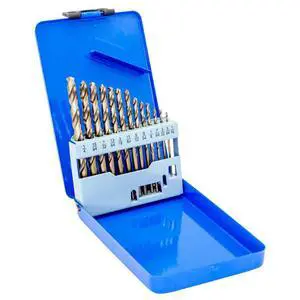13-Piece Cobalt Drill Bit Set M35 HSS Industrial Straight Shank Hand Drill Twist Drill Bits Suitable for Stainless Steel, Steel, Iron, Copper, Aluminum DIY Home Tool Repair 1/16"-1/4" 13-Piece Cobalt Drill Bit Set M35 HSS Industrial Straight Shank Hand Drill Twist Drill Bits Suitable for Stainless Steel, Steel, Iron, Copper, Aluminum DIY Home Tool Repair 1/16"-1/4"