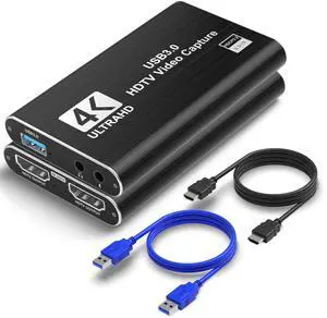 4K HDMI Capture Card, USB 3.0 Video Capture Card for Streaming 4K HDMI Capture Card, USB 3.0 Video Capture Card for Streaming