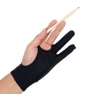 4 PCS Artist Glove Digital Tablet Drawing Fits Left Right Hand 3-Layer Palm Rejection Two-Finger Black Glove Smudge Guard for Digital Drawing Graphic Tablet Paper Sketching Stylus Pen Pencil 4 PCS Artist Glove Digital Tablet Drawing Fits Left Right Hand 3-Layer Palm Rejection Two-Finger Black Glove Smudge Guard for Digital Drawing Graphic Tablet Paper Sketching Stylus Pen Pencil